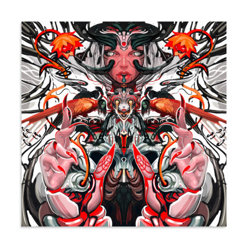 Hungry Girls Make Good Dancers | Open Edition 24x24" Print