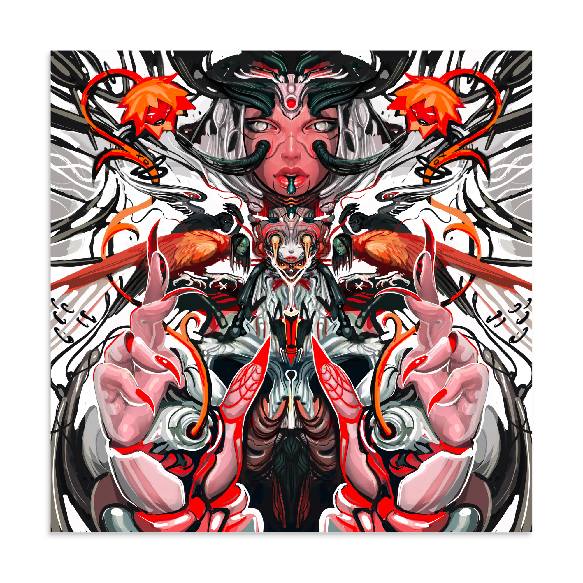 Hungry Girls Make Good Dancers | Open Edition 24x24" Print
