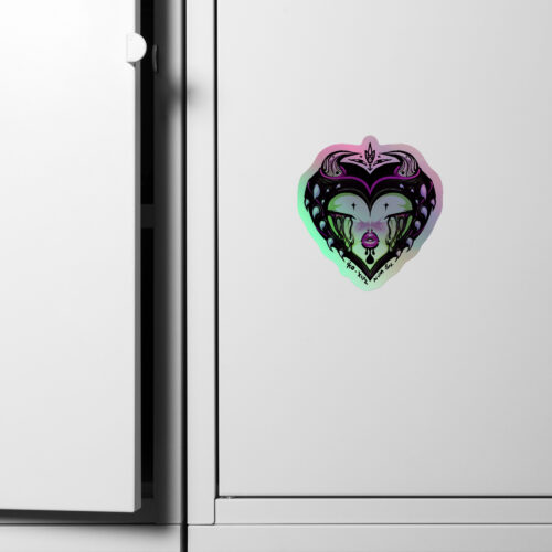 Devil Heart Holographic Sticker | 5.5"